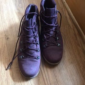 Purple Teva Boots